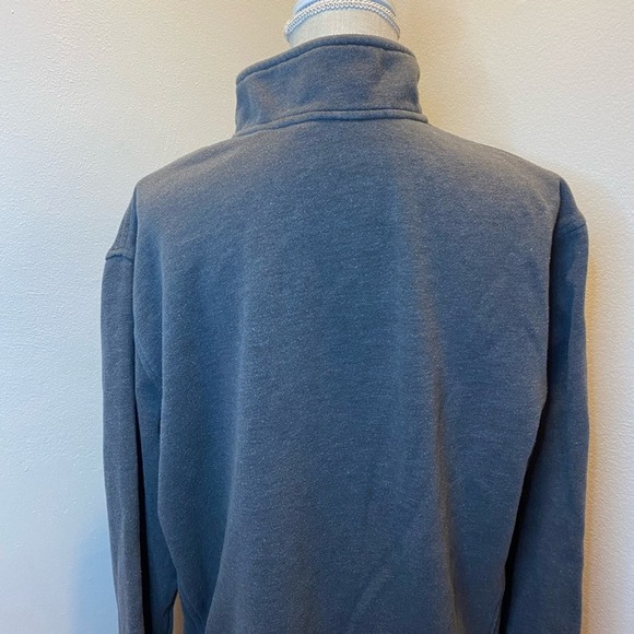 Izod Gray 1/4 Zip Sweatshirt - Picture 8 of 8